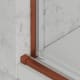 Mampara de ducha angular corredera a medida Aria Bruntec detalle 10