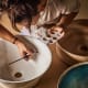Lavabo sobre encimera Ópalo Bathco ambiente 2