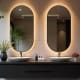 Espejo de baño con luz LED Portia Bruntec principal 1