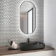 Espejo de baño con luz LED Portia Bruntec principal 0