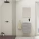 Conjunto completo mueble de baño fondo reducido 34 cm Mika Amizuva principal 2