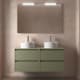 Conjunto mueble de baño con encimera de madera Noja Salgar principal 0