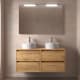 Conjunto mueble de baño con encimera de madera Noja Salgar principal 2