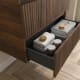Conjunto mueble de baño Kira Salgar con lavabo sobre encimera detalle 10
