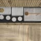 Conjunto mueble de baño Kira Salgar con lavabo sobre encimera detalle 12