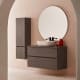 Conjunto mueble de baño con lavabo sobre encimera Deco Lux Sanchis principal 7