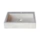 Lavabo de mármol natural Escuadra Bruntec detalle 1