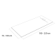 Plato de ducha de resina Fluvia de Bruntec croquis 11