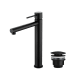 Milos Imex robinet de lavabo à bec haut + pack de bondes click-clack principal 2