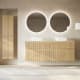 Mueble de baño con encimera solid surface Alpes 9 Bruntec principal 1