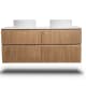 Mueble de baño con encimera solid surface Alpes 9 Bruntec detalle 3