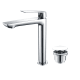 Pack Grifo de lavabo caño alto Lúxor Imex + Válvula click-clack principal 0