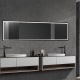 Miroir de salle de bains avec éclairage LED New York Ledimex principal 3