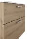 Conjunto mueble de baño con banquillo con lavabo Flat Verso Viso detalle 10