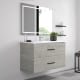 Ensemble complet de meubles de salle de bains Atlas Bruntec option 4