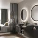 Miroir de salle de bains avec éclairage LED Torino Ledimex environnement 11