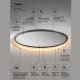 Miroir de salle de bains avec éclairage LED Torino Ledimex détail 10