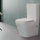 Inodoro compacto Rimless Lisboa de Bruntec detalle 3