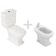 Pack inodoro compacto + bidé Atenas Fossil Natura detalle 3