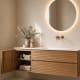 Meuble de salle de bains Alpes 21 Bruntec avec lavabo « Solid Surface » détail 6