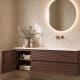 Meuble de salle de bains Alpes 21 Bruntec avec lavabo « Solid Surface » détail 9