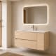 Meuble de salle de bains Alpes 21 Bruntec avec lavabo « Solid Surface » principal 2