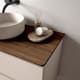 Meuble de salle de bains avec plan de toilette en bois MDF hydrofuge Granada Visobath détail 5