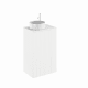 Mueble de baño Bassi Royo con encimera de madera  fondo reducido principal 15