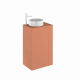 Mueble de baño Bassi Royo con encimera de madera  fondo reducido principal 13