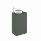 Mueble de baño Bassi Royo con encimera de madera  fondo reducido principal 5
