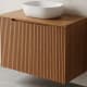 Mueble de baño de madera maciza Alpes 14 Bruntec detalle 5