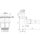 Pack Valve Click-clack + Siphon Imex croquis 10