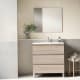 Mueble de baño fondo reducido 39.5 cm Box Viso principal 0
