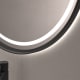 Miroir de salle de bains avec éclairage LED Caicos Eurobath détail 3