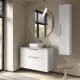 Luva Salgar meuble de salle de bain en bois avec plan de toilette environnement 6