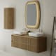 Mueble de baño con encimera de madera maciza Baviera Bruntec principal 1