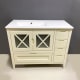 Conjunto mueble de baño rústico Kai Bruntec detalle 4