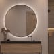 Miroir de salle de bain avec éclairage LED Bruntec Atria principal 1