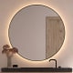 Miroir de salle de bains avec éclairage LED Atria Bruntec principal 0