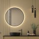 Miroir de salle de bains avec éclairage LED Atria Bruntec principal 4