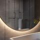 Espejo de baño con luz LED Atria Bruntec detalle 4