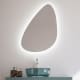 Miroir de salle de bain avec éclairage LED Trion Bruntec environnement 2