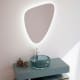Miroir de salle de bain avec éclairage LED Trion Bruntec environnement 3