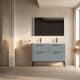 Conjunto mueble de baño con banquillo con lavabo Flat Verso Viso principal 3