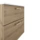 Conjunto mueble de baño con banquillo con lavabo Flat Verso Viso detalle 11