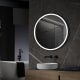 Miroir de salle de bains avec éclairage LED París Ledimex principal 2