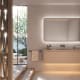Miroir de salle de bains avec éclairage LED Duomo Ledimex environnement 9