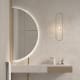 Espejo media luna con luz LED Bonaire 2 de Eurobath principal 3