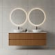 Mueble de baño madera maciza con encimera solid surface Alpes 18 Bruntec principal 3