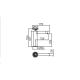 Grifo de lavabo Olimpo Imex croquis 5
